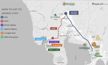 Lot for Sale with Sea and Mountain View in Exclusive Anvaya Cove Bataan