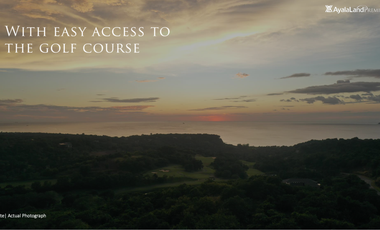 Lot for Sale with Sea and Mountain View in Exclusive Anvaya Cove Bataan