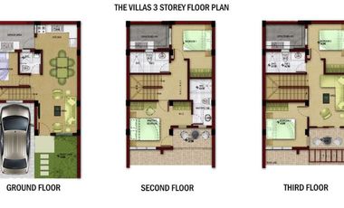 3STOREY TH 5BR, 5TB Near De LASALLE DASMARIÑAS CAVITE