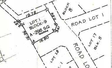 298 Sqm Lot For Sale Constatino Park Subd Near SM Marilao