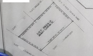 For Sale 1,105 Sqm Lot Along San Matias Rd, 180 Meters from JASA Hi-way Lubao