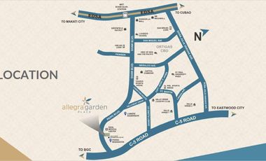Affordable 1 Bedroom Brand New with Parking For Rent Allegra Garden Place  Pasig