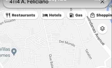 lot For sale 4114 A Feliciano St Ugong Valenzuela
