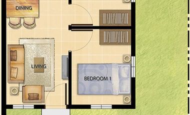 Futura Homes Palm Estates | Elisa SA 2BR House for Sale in Talisay, Negros Occ. | Futura by Filinvest