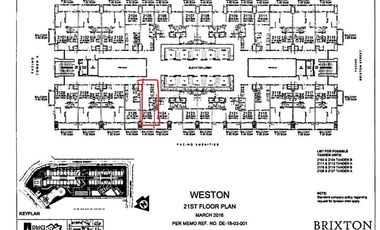 1 Bedroom Unit For Sale in Brixton Place, Pasig City near BGC