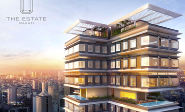 Pre-selling 2 Bedroom Penthouse Unit at The Estate Makati, Ayala Avenue