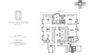 Pre-selling 2 Bedroom Penthouse Unit at The Estate Makati, Ayala Avenue