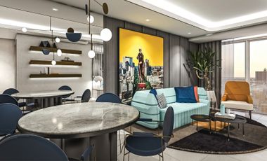 Lifestyle Studio Condominium Unit with Balcony 45 sqm for Sale