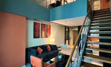 One Bedroom Loft with Balcony for Rent at KL Tower, Legaspi Village, Makati City