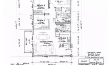 3BR Condo for Sale in Zapote Bacoor Cavite near NAIA Airport