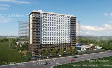 For Sale: 1 Bedroom with Balcony I Solara Park Storeys Nuvali, Calamba, Laguna