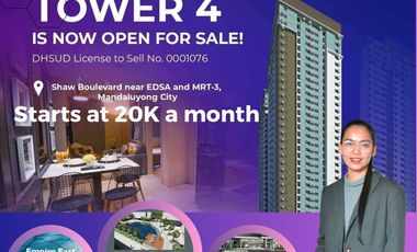 For Sale 2 Bedroom Condo in The Paddington Place in Shaw Boulevard Mandaluyong