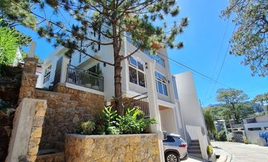 Baguio - 3 Storey Residential S/D with Roof Deck, Ready to Move-in with View