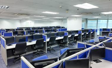 Fully Fitted BPO Office Space for Rent in Ortigas CBD, Pasig at One Corporate Center