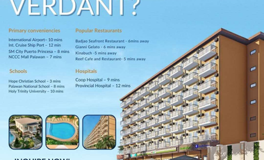 RFO Studio Units Now Available in Verdant - Perfect for Airbnb, long term leases