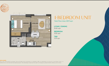 Studio Unit for Sale at Costa Mira Beachtown Panglao, Bohol