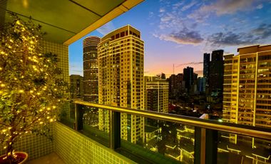 2 Bedroom Renovated Apartment with City View at Edades Tower Rockwell Makati