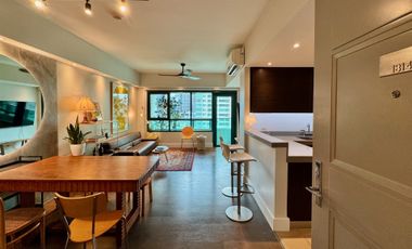 2 Bedroom Renovated Apartment with City View at Edades Tower Rockwell Makati