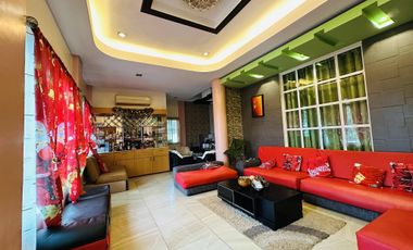 Overlooking House and Lot furnished in Dauis Panglao island of Bohol for Sale