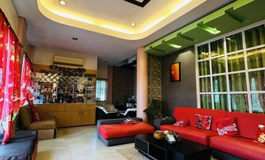 Overlooking House and Lot furnished in Dauis Panglao island of Bohol for Sale