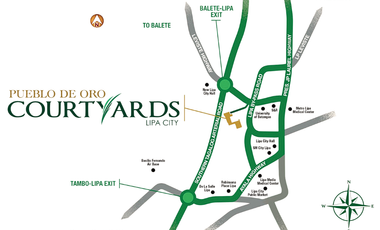 3BR Single Attached House for sale in Pueblo De Oro, Lipa, Batangas- Irish Model