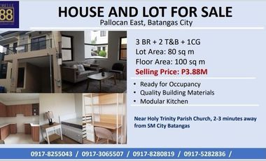 Brand New House and Lot for Sale in Batangas City – Danberville Subdivision