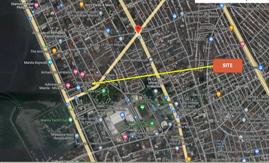 Prime Commercial corner Lot for Sale at Malate, Manila, Metro Manila