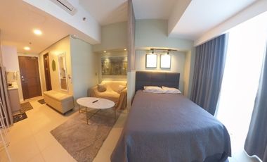For Rent Big Studio with Internet | 29sqm - 38 Park Ave | Cebu IT Park | Infinity Pool | Mall
