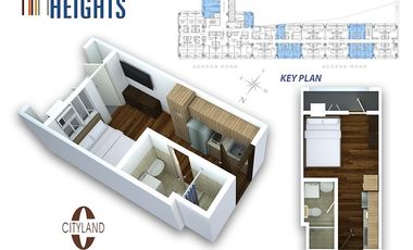 1BR for Sale Brand New near BGC bridge, Mandaluyong - as Low As 29,465/month