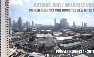 1BR for Sale Brand New near BGC bridge, Mandaluyong - as Low As 29,465/month