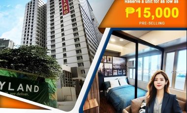 1BR for Sale Brand New near BGC bridge, Mandaluyong - as Low As 29,465/month