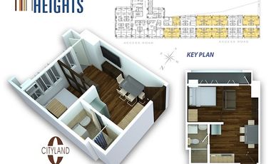 1BR for Sale Brand New near BGC bridge, Mandaluyong - as Low As 29,465/month