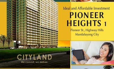 1BR for Sale Brand New near BGC bridge, Mandaluyong - as Low As 29,465/month