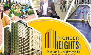 1BR for Sale Brand New near BGC bridge, Mandaluyong - as Low As 29,465/month