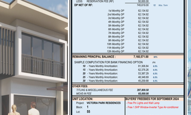 Victoria Park Residences Walking Distance SM Southmall