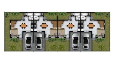 3BR 2-Storey Quadruplex Townhouse for Sale in Calamba, Laguna at Suntrust Sentosa | Kiara Townhouse Inner Complete