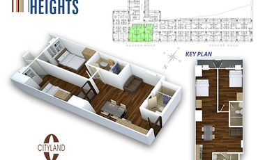 For Rent 1BR Deluxe Condo Unit in Highway Hills, Mandaluyong at Pioneer Heights I | 49.61sqm