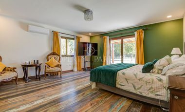 Casa con gimnasio en parcela dentro de prestigioso condominio ubicado en sector Lonquen Norte