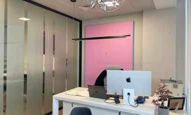 Cómoda, funcional y versátil oficina en Las Condes