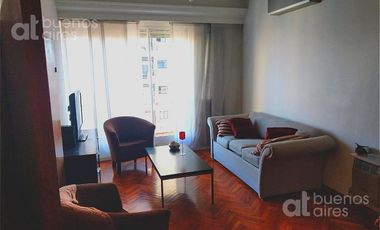 Departamento 3 ambientes amoblado con balcón en Palermo en Alquiler Temporario