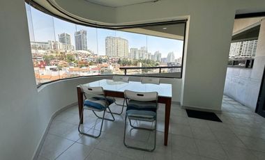 PH EN RENTA EN INTERLOMAS CON 5 ESTACIONAMIENTOS Y CUATRO RECAMARAS