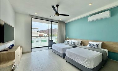 Apartasuite con balcon en venta en pozos colorados