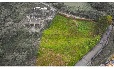 LOTE EN VENTA EN EL POBLADO SECTOR LOS BALSOS CON VISTA A LA CIUDAD