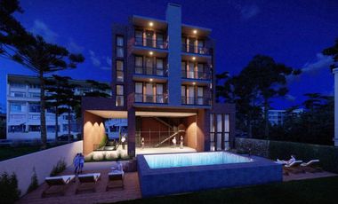 Departamento dos ambientes con terraza en Pinamar