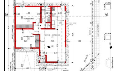 Casa sobre J. Selva Norte 2045