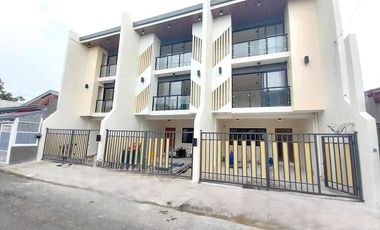 For Sale Brand New Modern Design Three (3) Storey Triplex House in Pilar Village