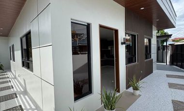 For Sale Modern Design Bungalow Single Attcahed House and Lot in Pilar Village L