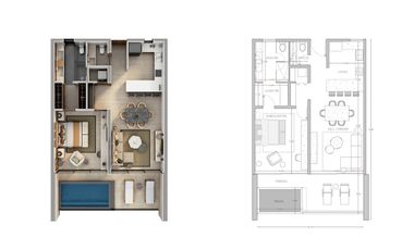 Departamento en venta Mérida Yucatán, Angsana Residencial Hacienda Xcanatún