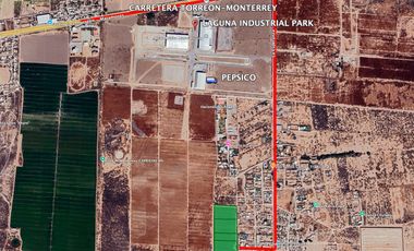TERRENO USO MIXTO EN VENTA, EN EJIDO EL OLIVO TORREÓN-MATAMOROS COAH.