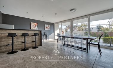 Venta Moderno departamento Gran vista, ubicación inmejorable en La Reina Central.